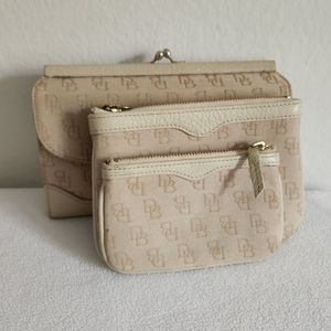 Dooney and Bourke Wallet and Coin Purse Set